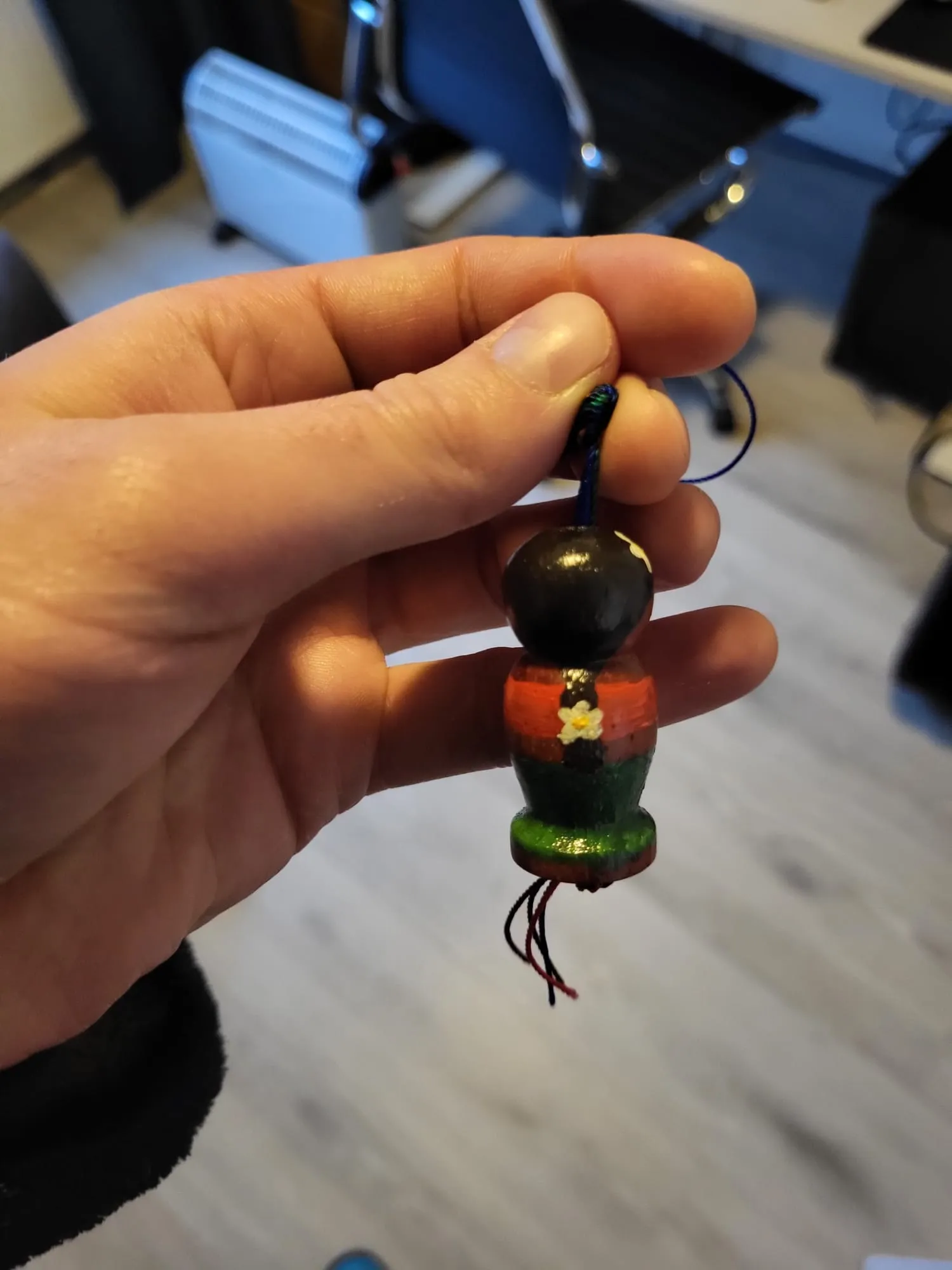 Tweede popje van de zijkant